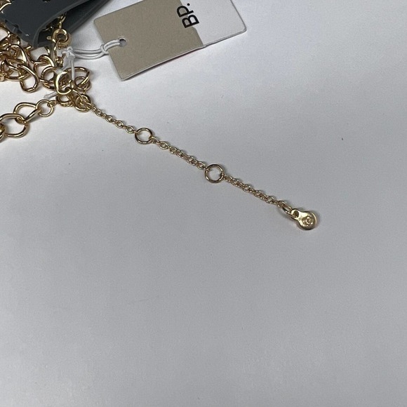 Nordstrom Cute Gold Charm Chain Layered Necklace Heart Butterfly - Picture 7 of 8